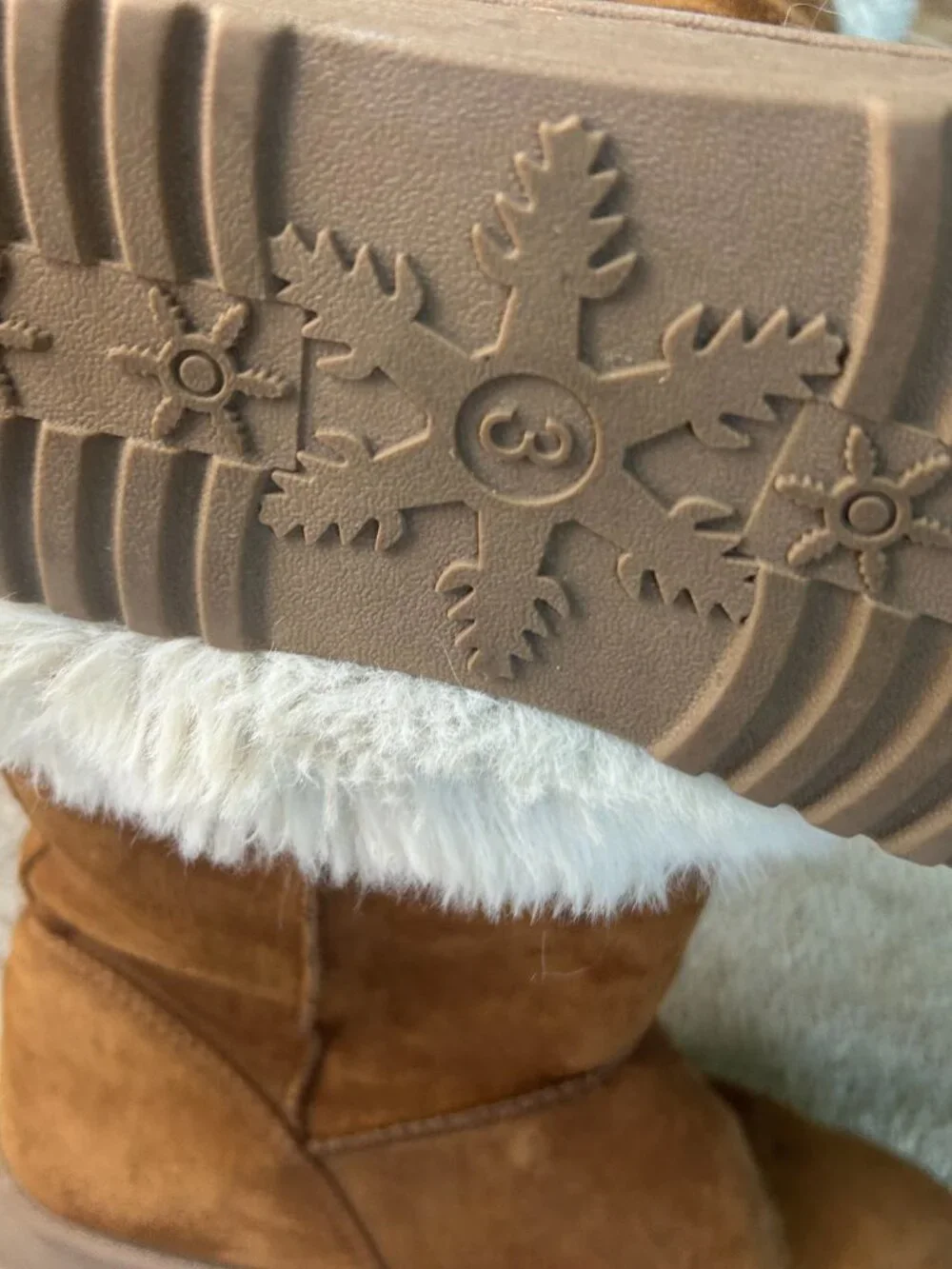SO Girls Brown Faux Mid Calf Boots